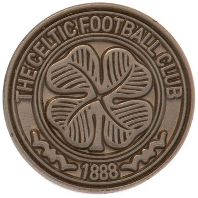 Celtic FC Antique Silver Crest Badge - Gift Arch