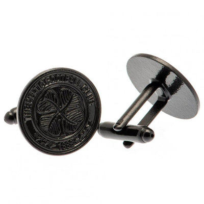 Celtic FC Black IP Cufflinks - Gift Arch