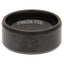 Celtic FC Black IP Ring Medium - Gift Arch