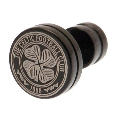 Celtic FC Black IP Stud Earring - Gift Arch