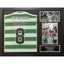 Celtic FC Brown Signed Shirt (Framed) - Gift Arch