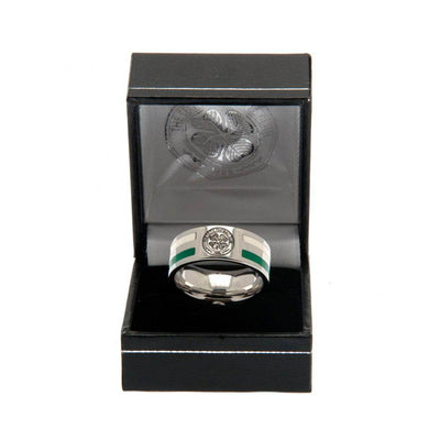 Celtic FC Colour Stripe Ring Large - Gift Arch