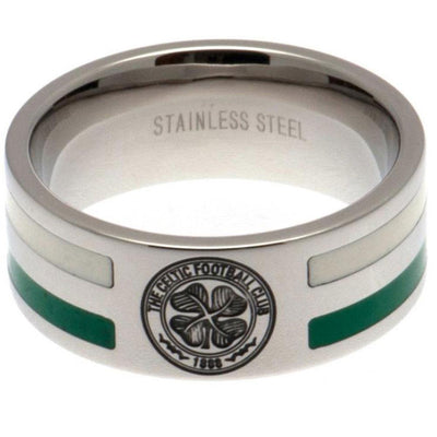 Celtic FC Colour Stripe Ring Small - Gift Arch