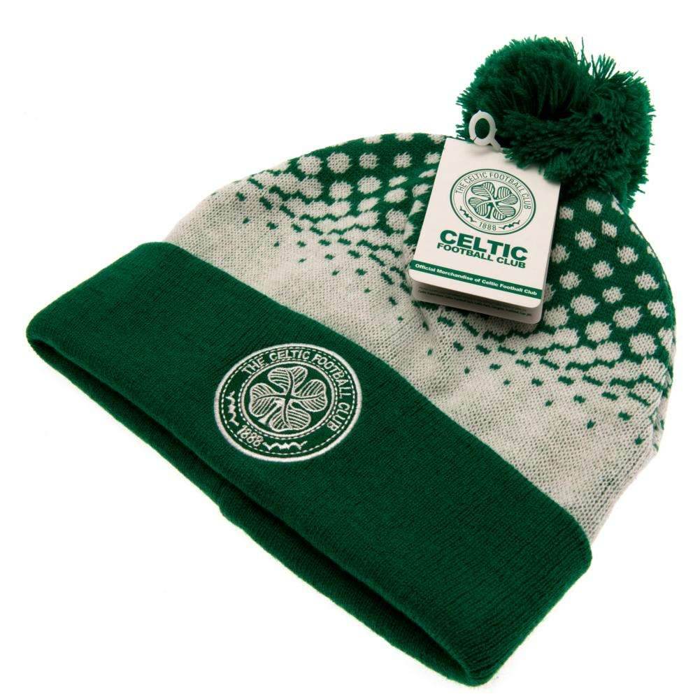 Celtic FC Fade Ski Hat - Gift Arch