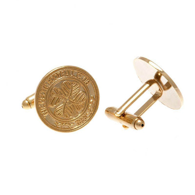 Celtic FC Gold Plated Cufflinks - Gift Arch