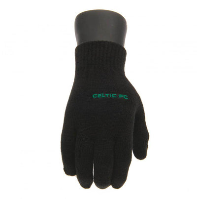 Celtic FC Knitted Gloves Junior - Gift Arch