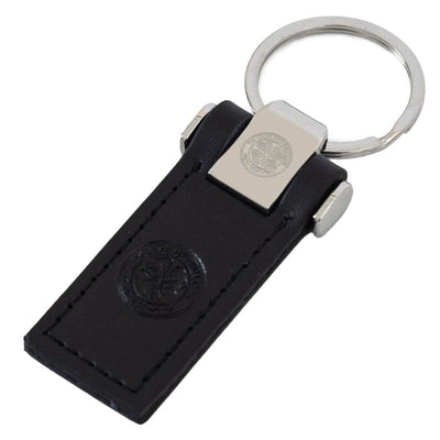Celtic FC Leather Key Fob - Gift Arch