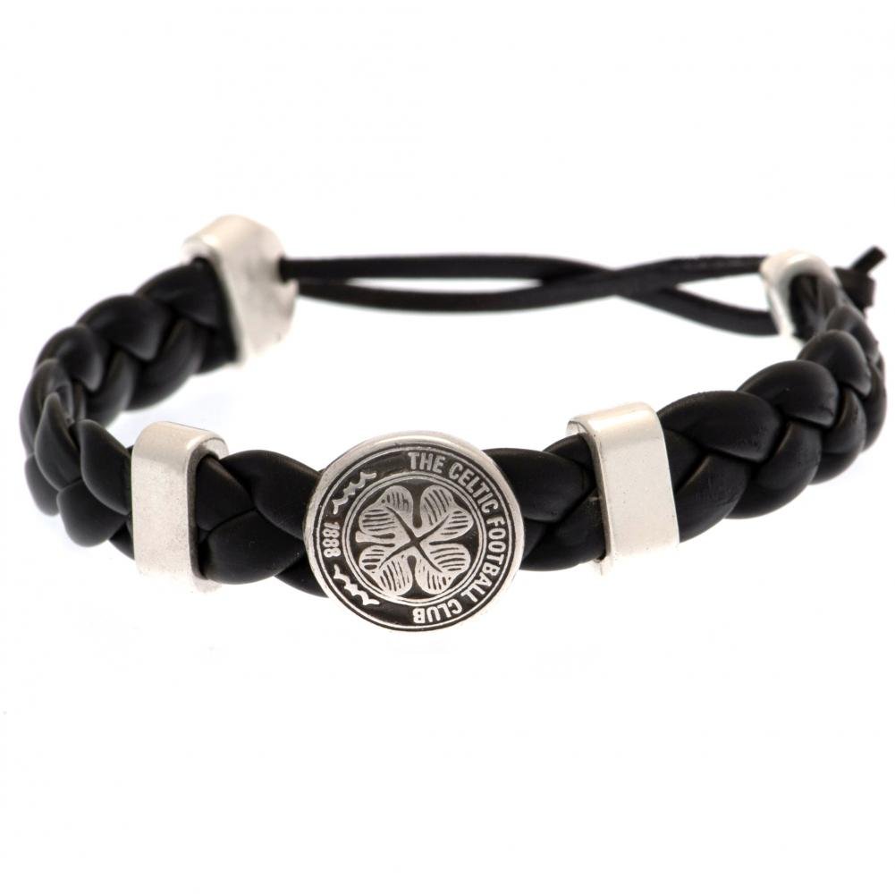 Celtic FC PU Slider Bracelet - Gift Arch