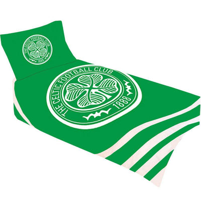 Celtic FC Pulse Single Duvet Set - Gift Arch
