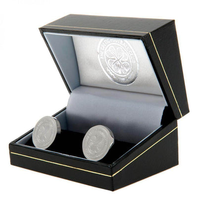 Celtic FC Stainless Steel Formed Cufflinks - Gift Arch