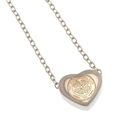 Celtic FC Stainless Steel Heart Necklace - Gift Arch