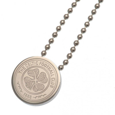 Celtic FC Stainless Steel Pendant & Chain - Gift Arch
