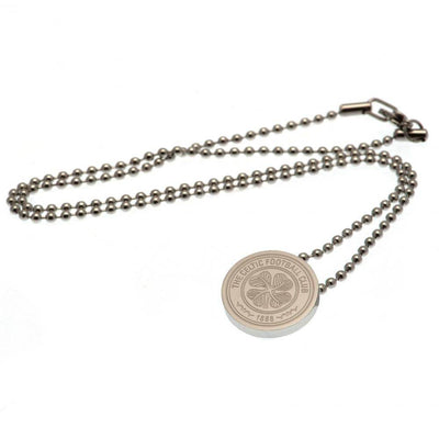 Celtic FC Stainless Steel Pendant & Chain - Gift Arch