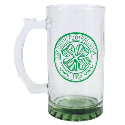 Celtic FC Stein Glass Tankard - Gift Arch