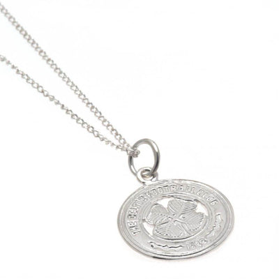 Celtic FC Sterling Silver Pendant & Chain - Gift Arch
