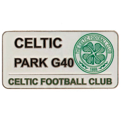 Celtic FC Street Sign Badge - Gift Arch