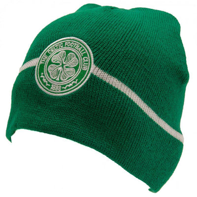 Celtic FC Stripe Beanie - Gift Arch