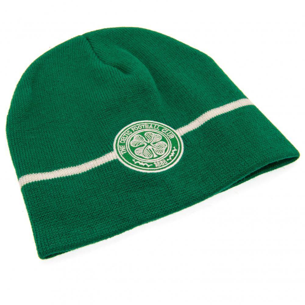 Celtic FC Stripe Beanie - Gift Arch