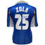 Chelsea FC 1998 UEFA Cup Winners' Cup Final Zola Signed Shirt - Gift Arch