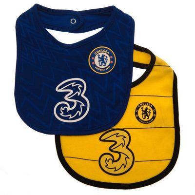 Chelsea FC 2 Pack Bibs BY - Gift Arch