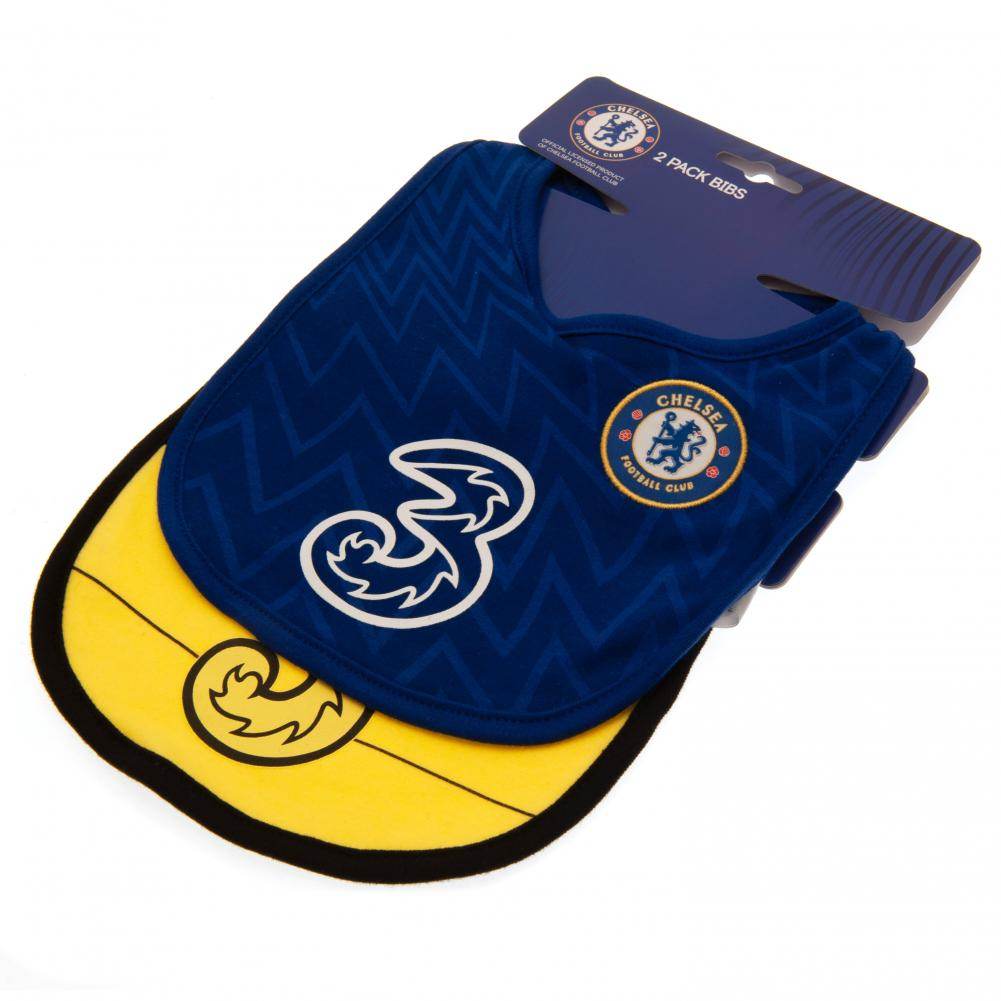 Chelsea FC 2 Pack Bibs BY - Gift Arch