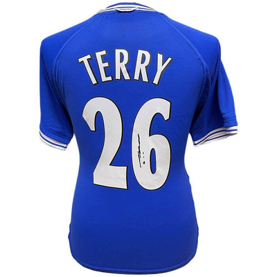 Chelsea FC 2000 Terry Signed Shirt - Gift Arch