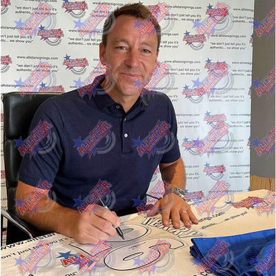 Chelsea FC 2000 Terry Signed Shirt - Gift Arch