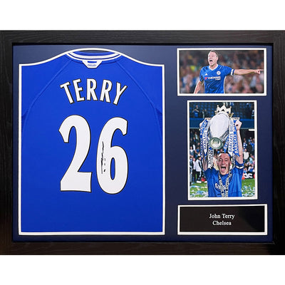 Chelsea FC 2000 Terry Signed Shirt (Framed) - Gift Arch