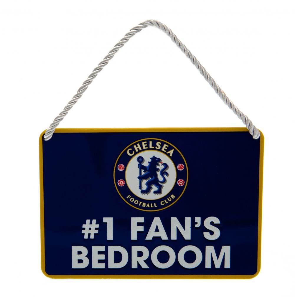 Chelsea FC Bedroom Sign No1 Fan - Gift Arch