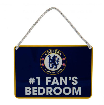 Chelsea FC Bedroom Sign No1 Fan - Gift Arch