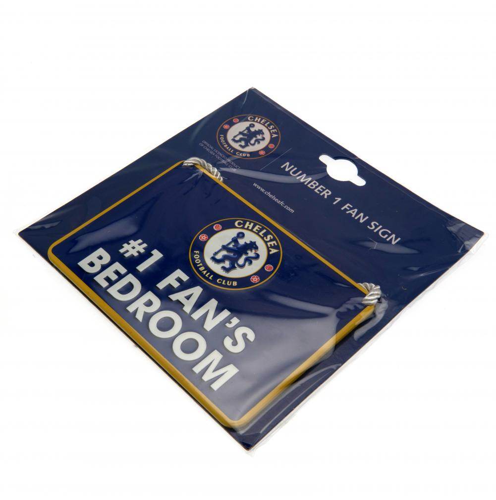 Chelsea FC Bedroom Sign No1 Fan - Gift Arch