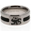 Chelsea FC Black Inlay Ring Small - Gift Arch