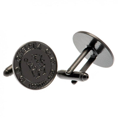 Chelsea FC Black IP Cufflinks - Gift Arch