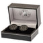 Chelsea FC Black IP Cufflinks - Gift Arch