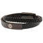 Chelsea FC Black IP Leather Bracelet - Gift Arch