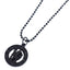 Chelsea FC Black Plated Pendant & Chain - Gift Arch