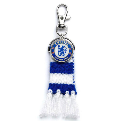 Chelsea FC Blue Bar Scarf Bag Charm - Gift Arch