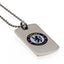 Chelsea FC Colour Crest Dog Tag & Chain - Gift Arch