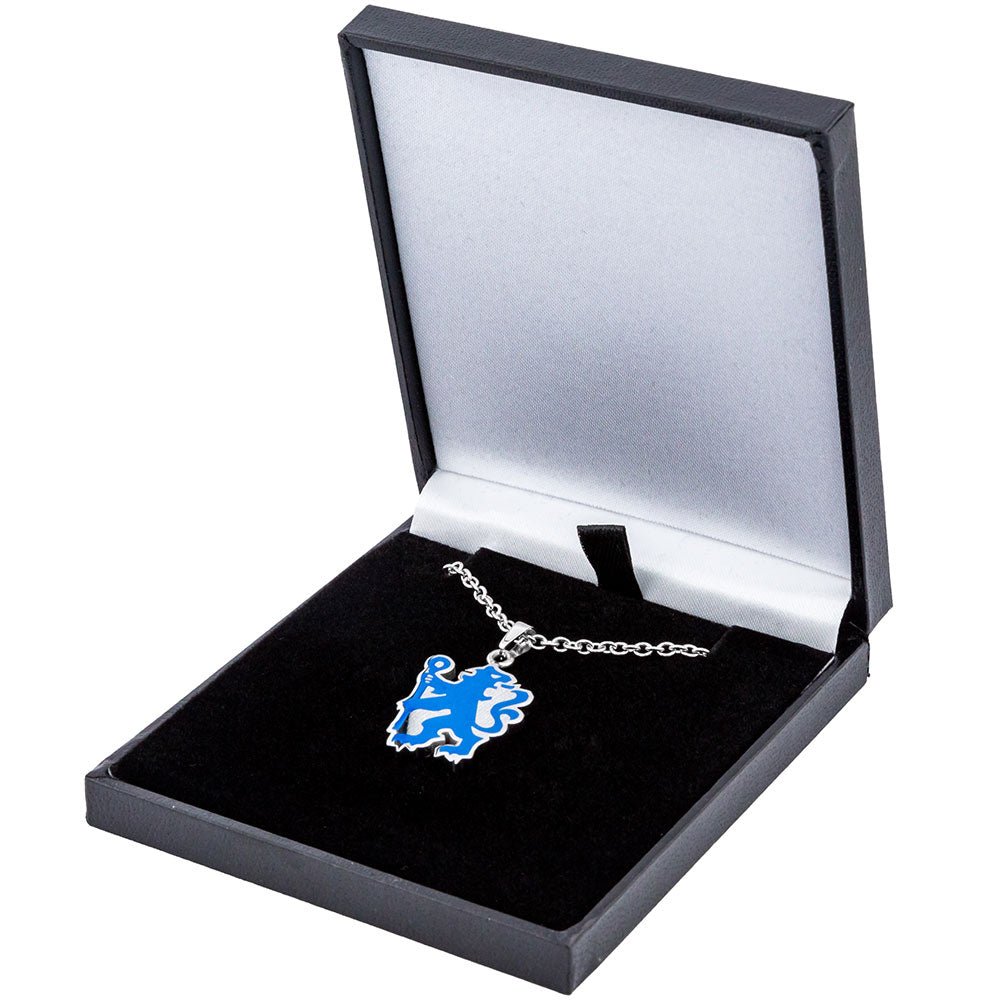 Chelsea FC Colour Lion Pendant & Chain - Gift Arch