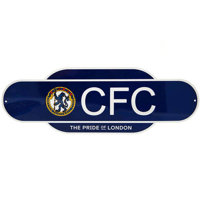 Chelsea FC Colour Retro Sign - Gift Arch