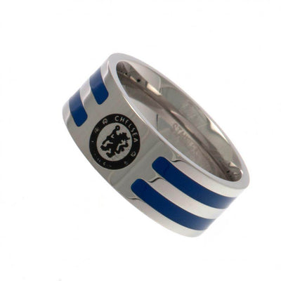 Chelsea FC Colour Stripe Ring Small - Gift Arch