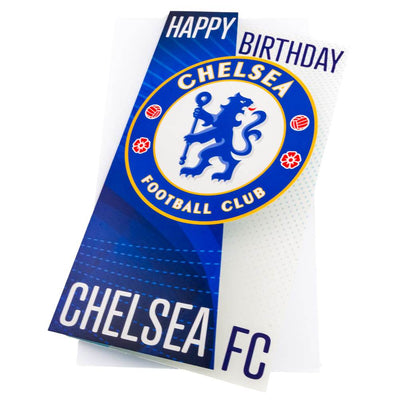 Chelsea FC Crest Birthday Card - Gift Arch