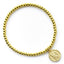 Chelsea FC Gold Finish Bead Bracelet - Gift Arch