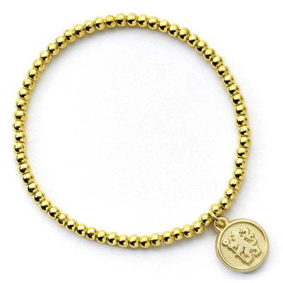 Chelsea FC Gold Finish Bead Bracelet - Gift Arch
