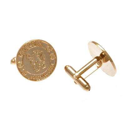 Chelsea FC Gold Plated Cufflinks - Gift Arch
