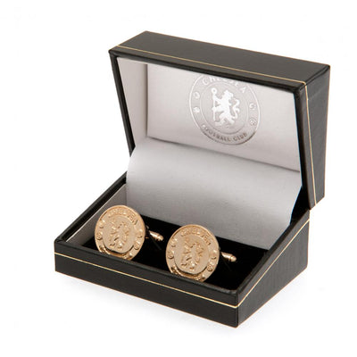 Chelsea FC Gold Plated Cufflinks - Gift Arch