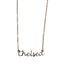 Chelsea FC Gold Plated Name Dropper Necklace - Gift Arch