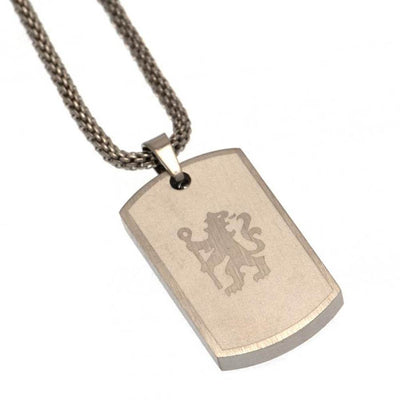 Chelsea FC Icon Dog Tag & Chain - Gift Arch