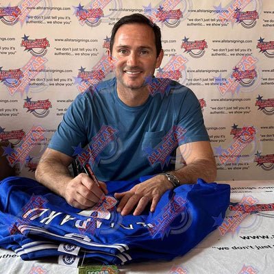 Chelsea FC Lampard Signed Shirt (Framed) - Gift Arch