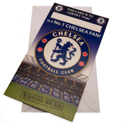 Chelsea FC No. 1 Fan Birthday Card - Gift Arch
